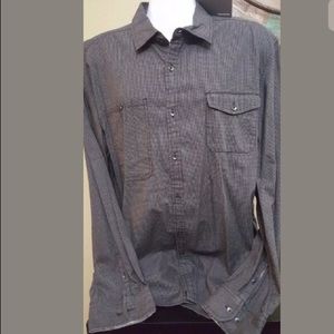 Mens Kenneth Cole Reaction Button Down Shirt XXL